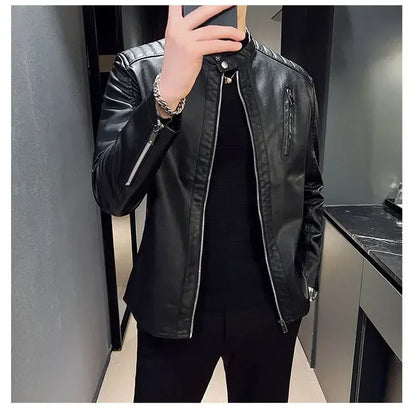 Malcolm | Elegant leather jacket