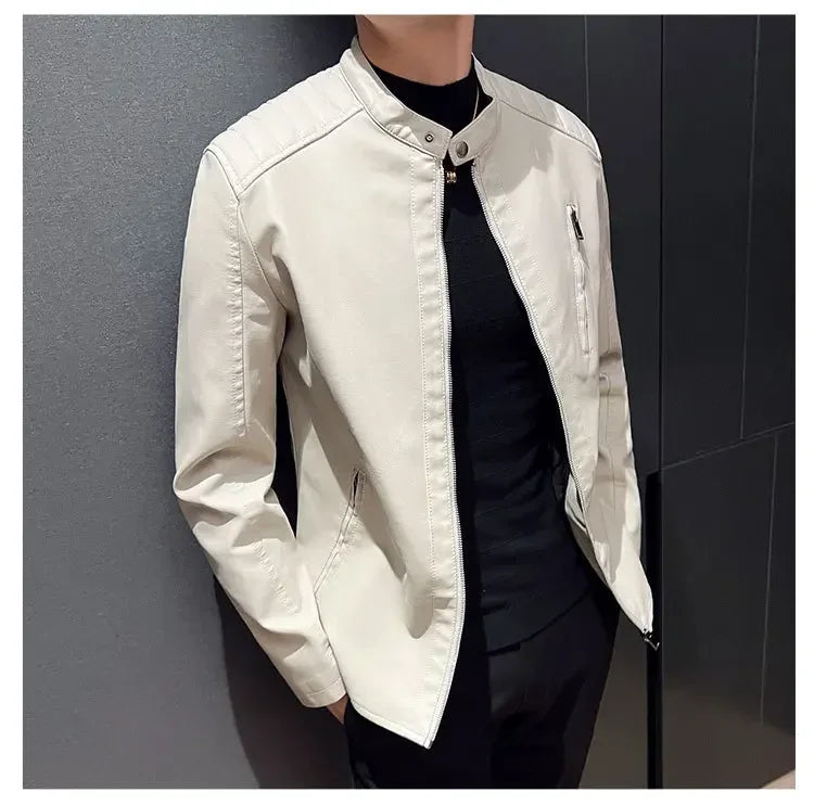 Malcolm | Elegant leather jacket