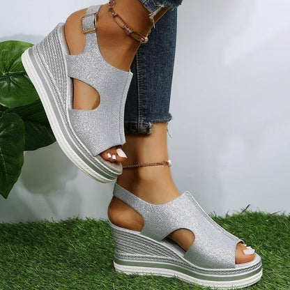 Maeve™ | Relaxed Wedge Sandals