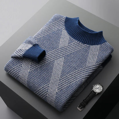 Cuzco - cashmere sweater with high collar
