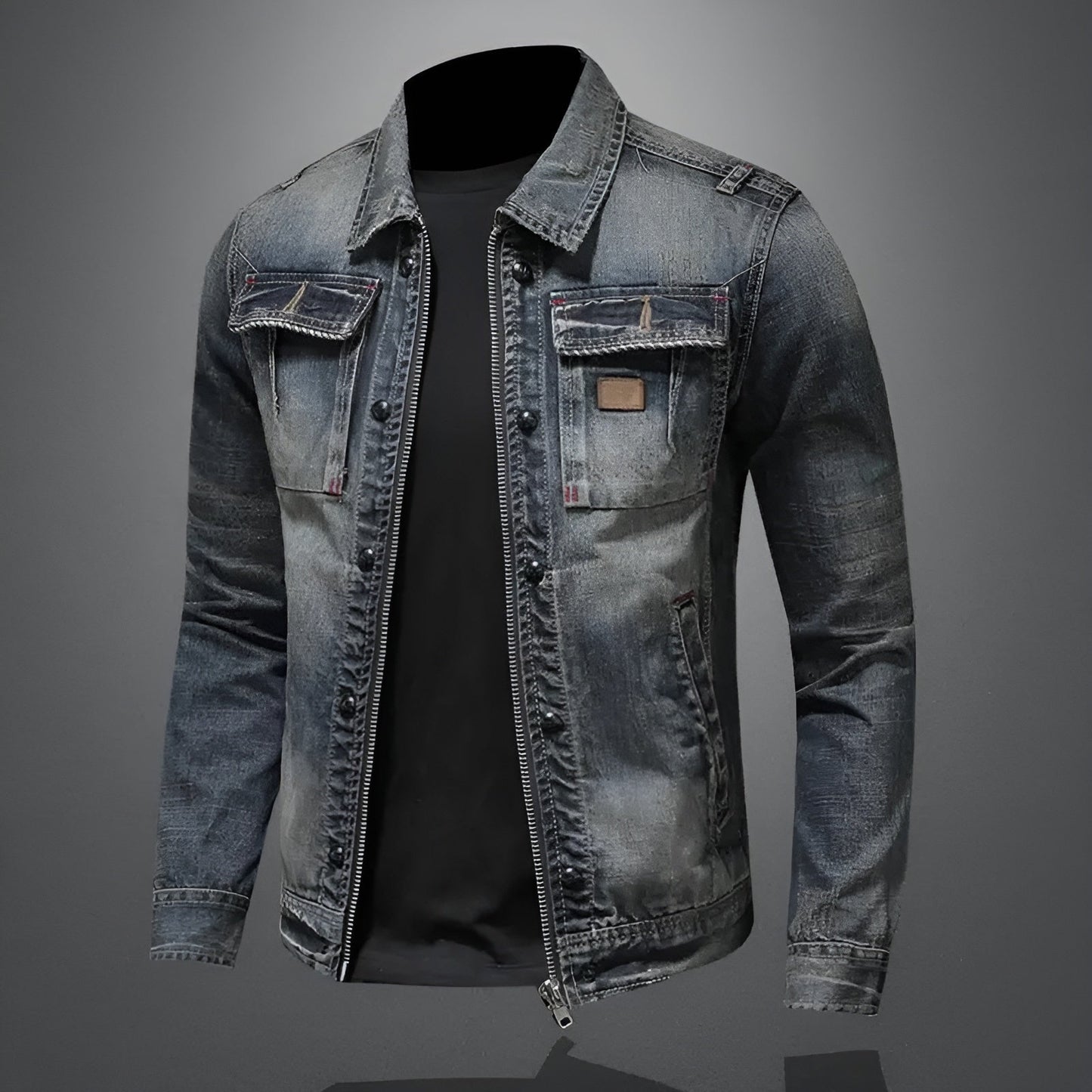Kevin | Retro denim jacket