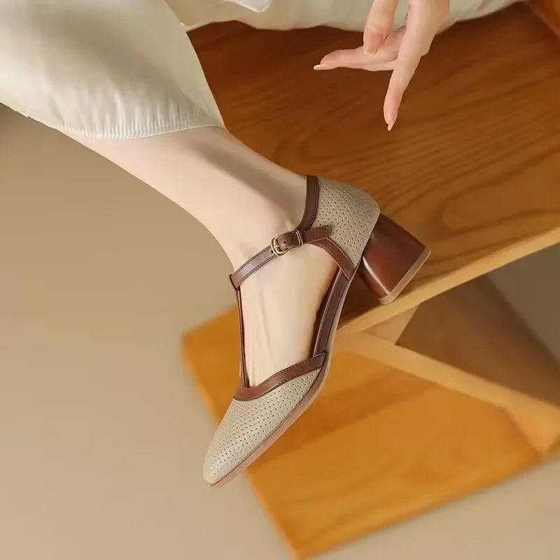 Adeline™ | Medium Heel Orthopedic Shoes
