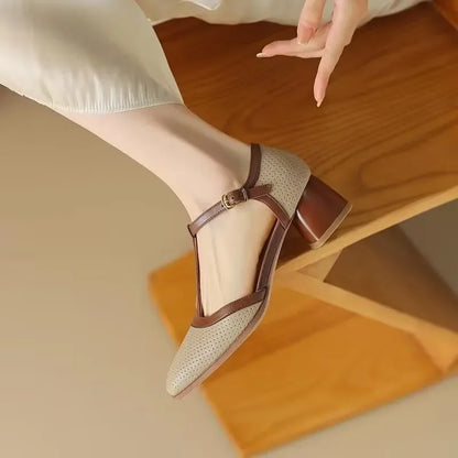 Adeline™ | Medium Heel Orthopedic Shoes