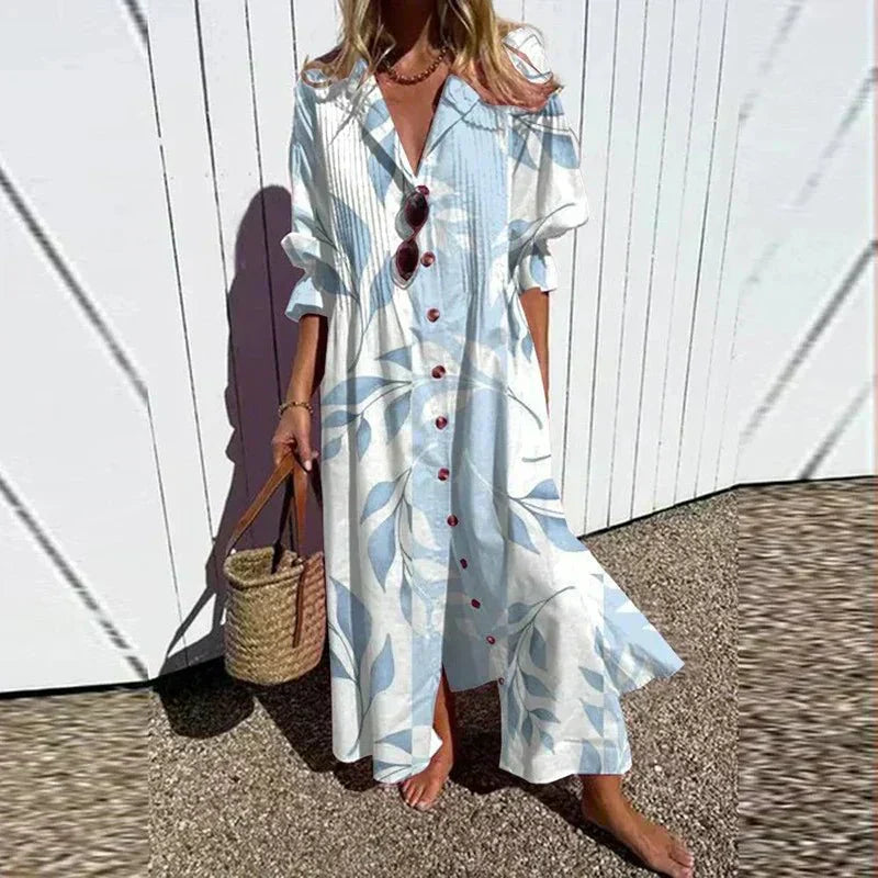 Soleil™ | Breezy Boho Maxi Dress