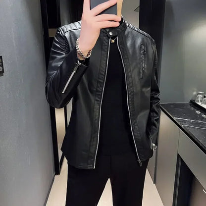 Malcolm | Elegant leather jacket