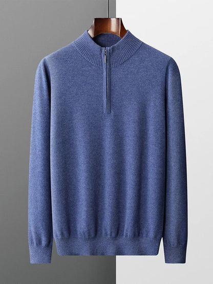 Florence - cashmere sweater with zipper closure
