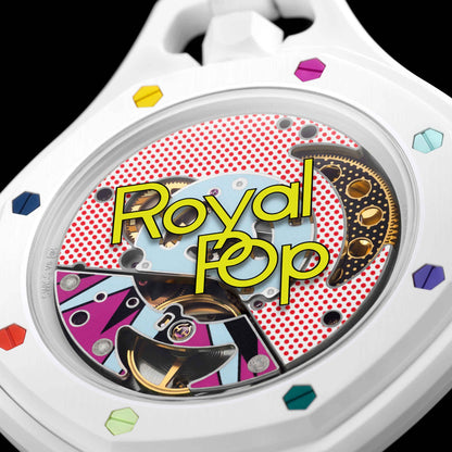 Swatch x Audemars Piguet Bioceramic Royal Pop Huit Blanc – Clean Luxury Pop Edition