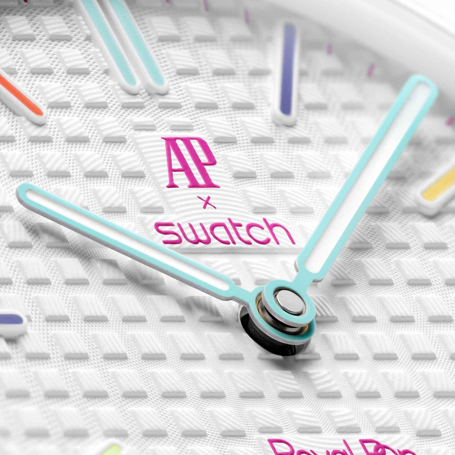 Swatch x Audemars Piguet Bioceramic Royal Pop Huit Blanc – Clean Luxury Pop Edition