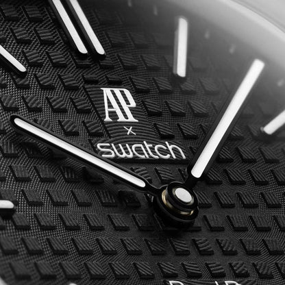 Swatch x Audemars Piguet Bioceramic Royal Pop – Sleek Black Statement Edition