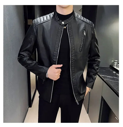 Malcolm | Elegant leather jacket