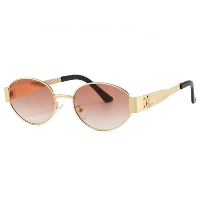 Celine - Oval Frame Fashionable Sunglasses