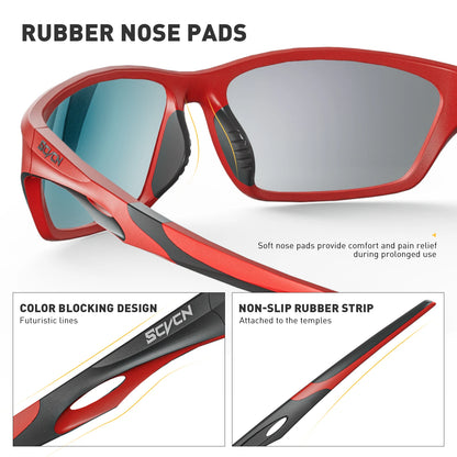 SunPro - Polarized Fishing and Sports Sunglasses for Men and Women