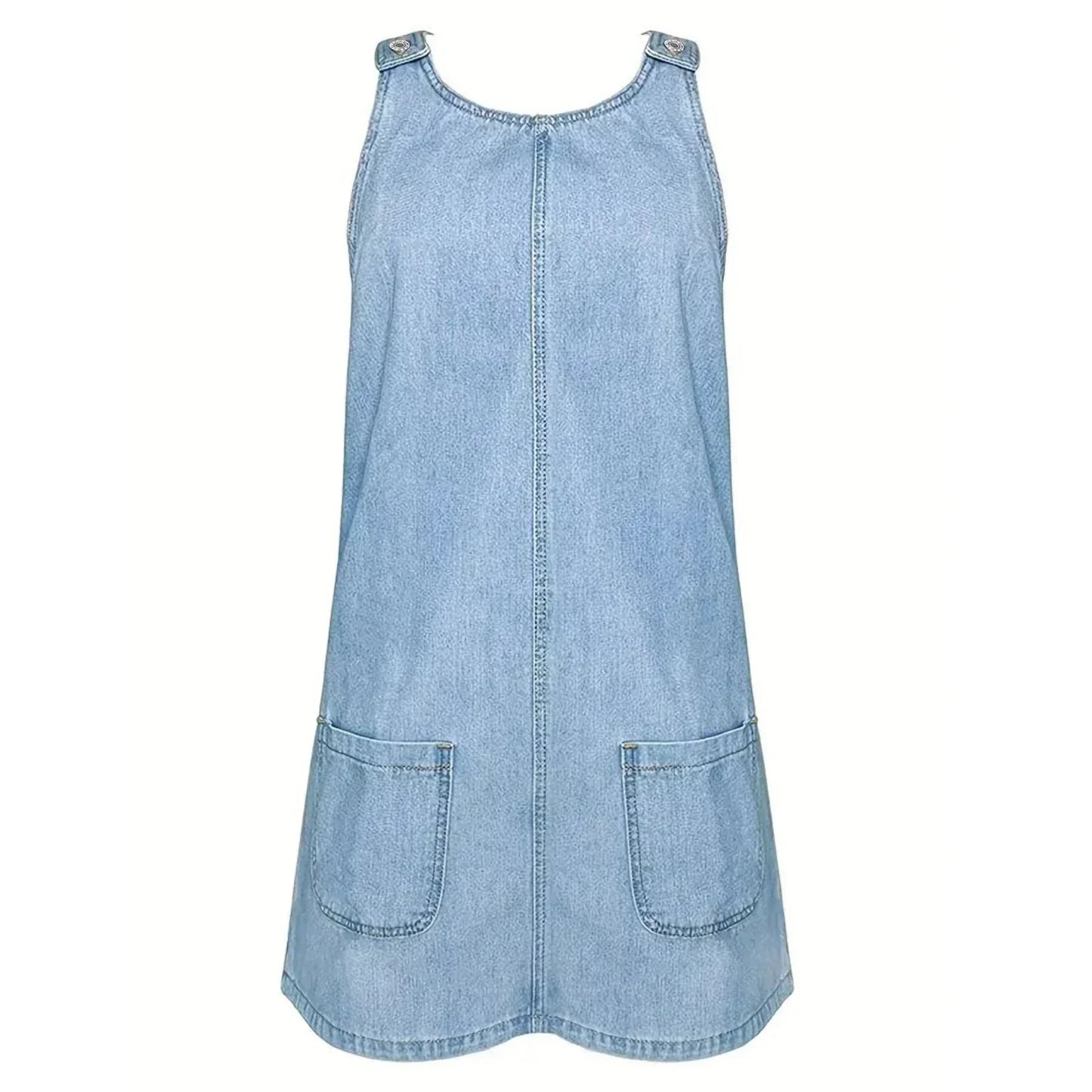 Emma™ |  Relaxed Denim-Look Dress