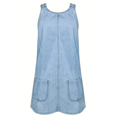 Emma™ |  Relaxed Denim-Look Dress