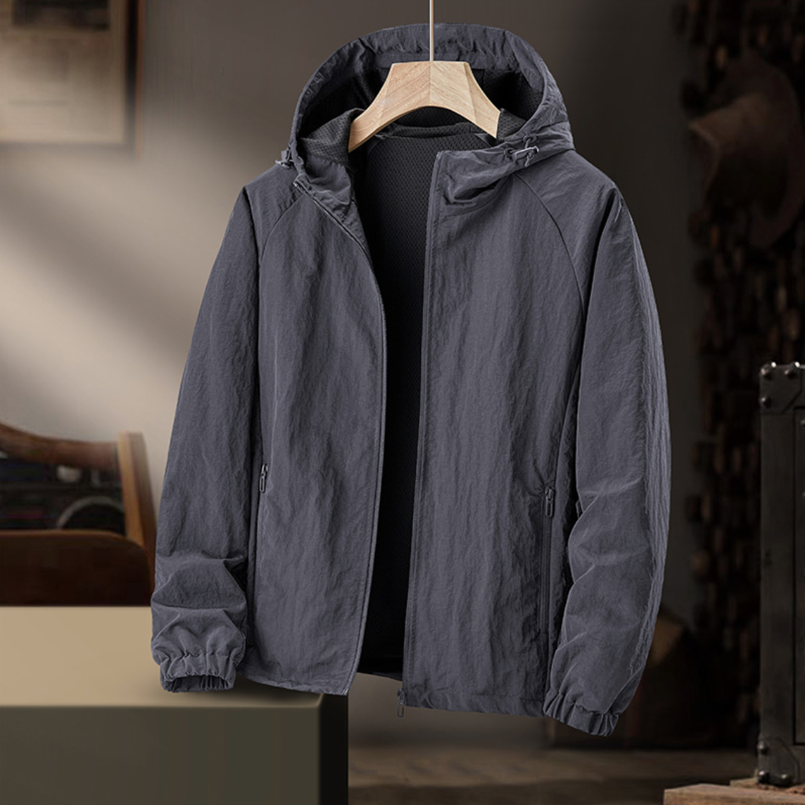 Rennie | Herren Windjacke für Stadtentdecker — Urban Windbreaker in 4 Farben M–3XL | Westmere
