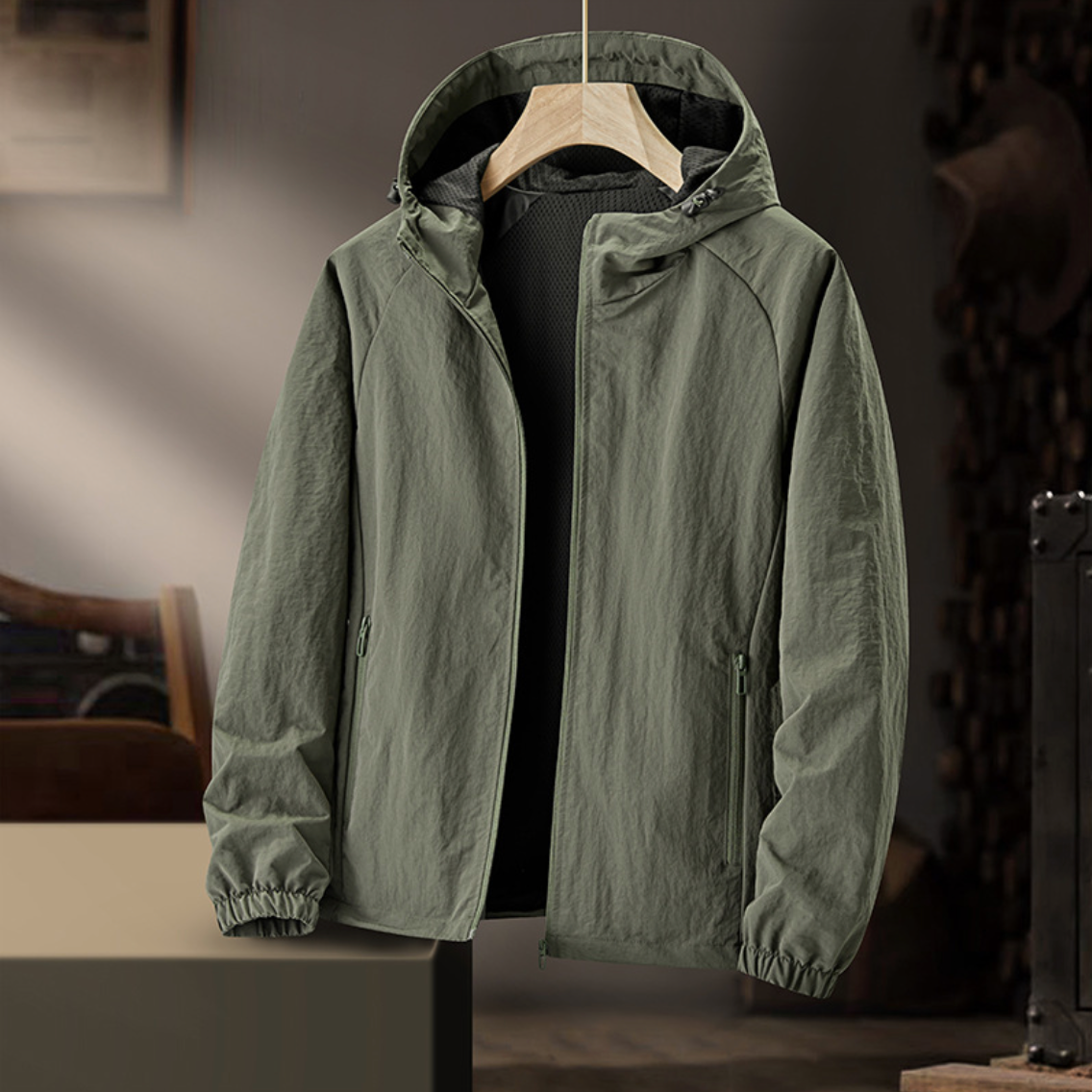 Rennie | Herren Windjacke für Stadtentdecker — Urban Windbreaker in 4 Farben M–3XL | Westmere