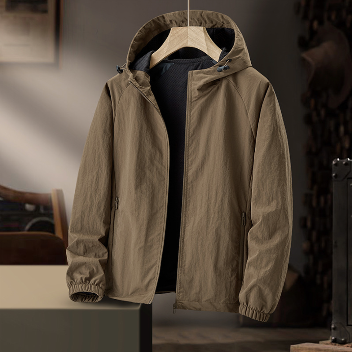 Rennie | Herren Windjacke für Stadtentdecker — Urban Windbreaker in 4 Farben M–3XL | Westmere