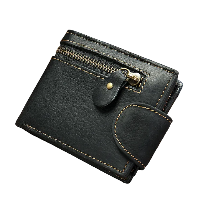 Archer™ | Crazy Horse Leather Buckle Wallet