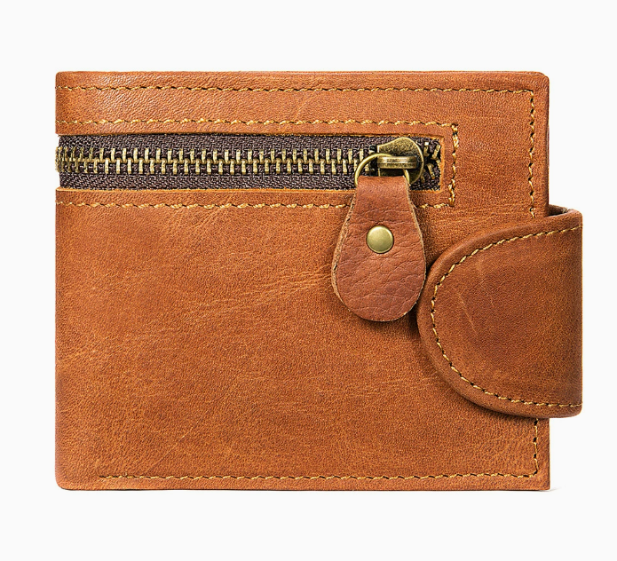 Archer™ | Crazy Horse Leather Buckle Wallet