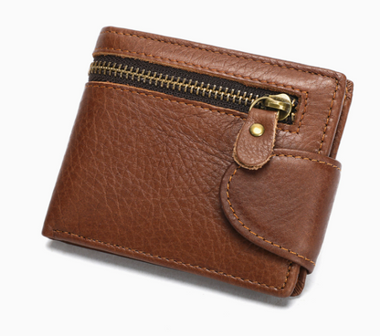 Archer™ | Crazy Horse Leather Buckle Wallet