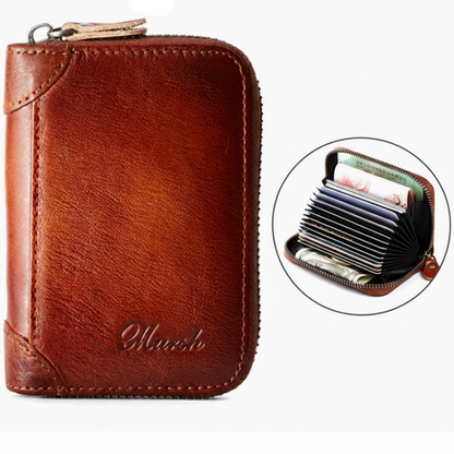 Arthur™ | Retro Genuine Leather Card Holder