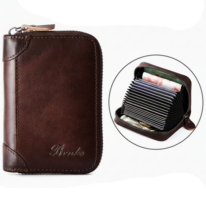Arthur™ | Retro Genuine Leather Card Holder