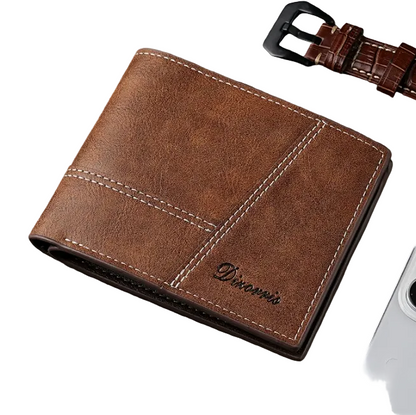 Henry™ | Classic Short Leather Wallet