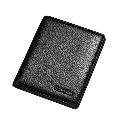 Marion™ | Genuine Leather Slim Wallet With Coin Compartment