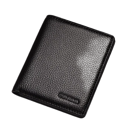 Marion™ | Genuine Leather Slim Wallet With Coin Compartment