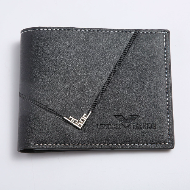 Renato™ | Slim Lychee Leather Wallet