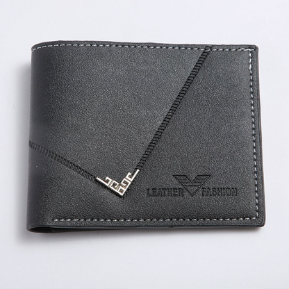 Renato™ | Slim Lychee Leather Wallet