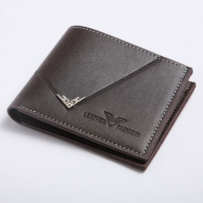 Renato™ | Slim Lychee Leather Wallet