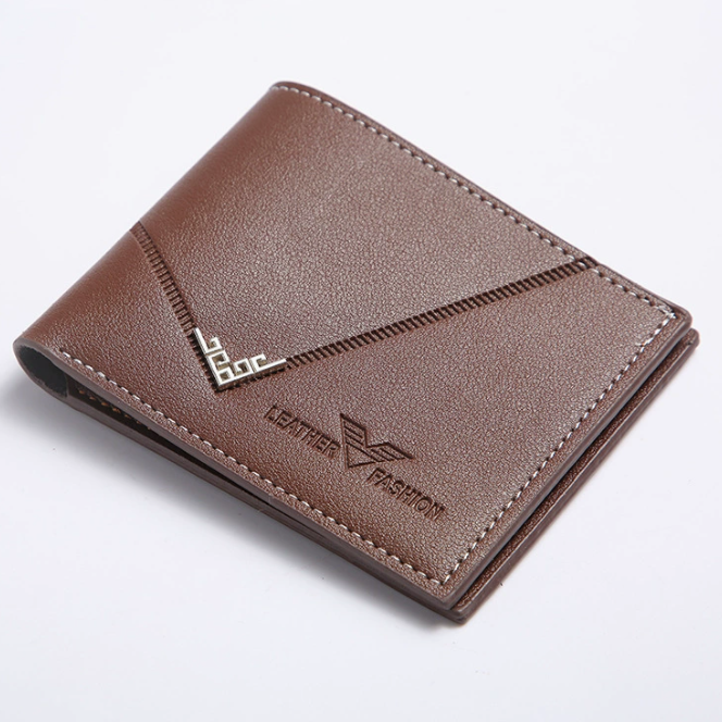 Renato™ | Slim Lychee Leather Wallet