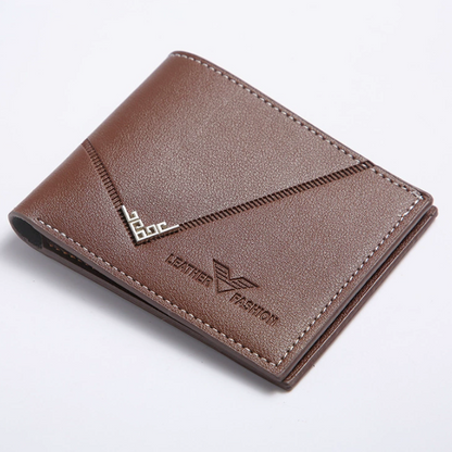 Renato™ | Slim Lychee Leather Wallet