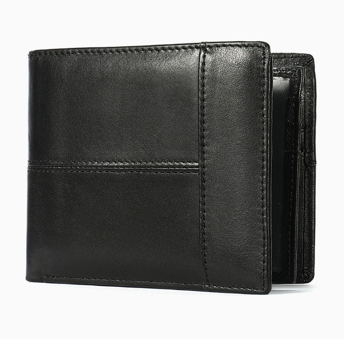 Fabio™ | Genuine Leather RFID Bifold Wallet With Coin Pocket