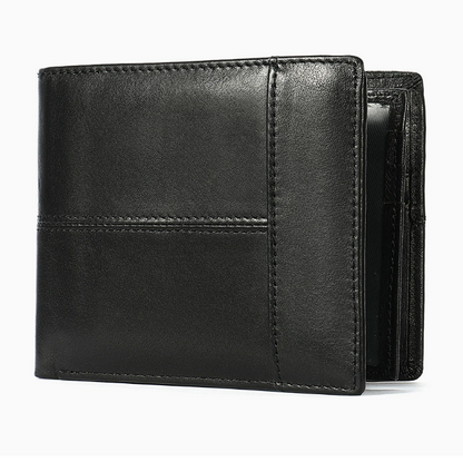 Fabio™ | Genuine Leather RFID Bifold Wallet With Coin Pocket