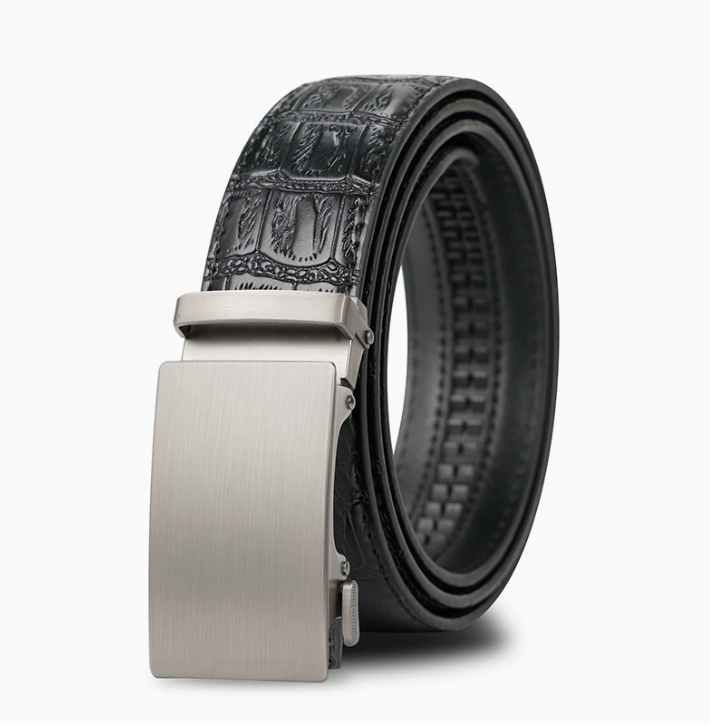 Vincenzo™ | Men’s Genuine Leather Belt – Simple Business Casual Style