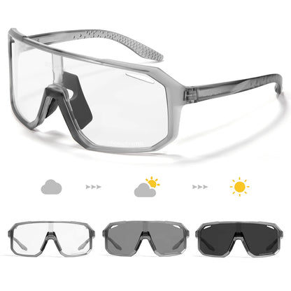 Ash™ | Photochromic Cycling Sunglasses UV400 Sport Glasses