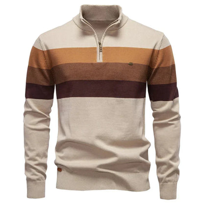 Nicholas | Stylish pullover with stand-up collar