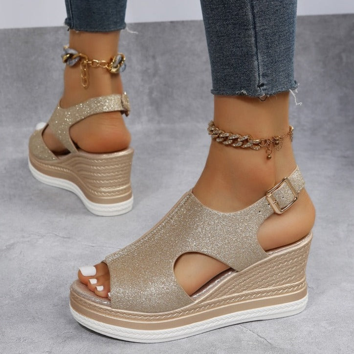 Maeve™ | Relaxed Wedge Sandals