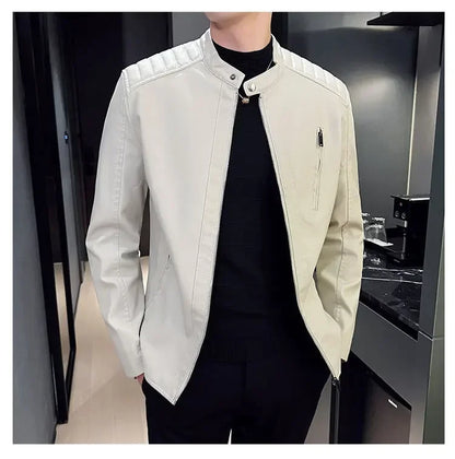 Malcolm | Elegant leather jacket