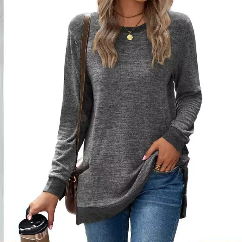 Tara Womens Lightweight Sweatshirt, Relaxed Loose Fit