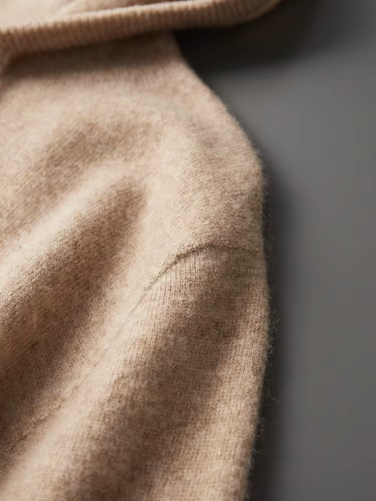 Drew Mens Cashmere Hooded Sweater
