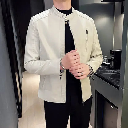 Malcolm | Elegant leather jacket