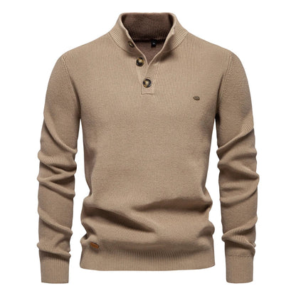 Conrad | Stylish men's sweater with button design