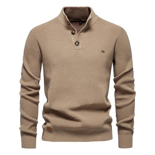 Conrad | Stylish men's sweater with button design