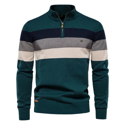 Nicholas | Stylish pullover with stand-up collar