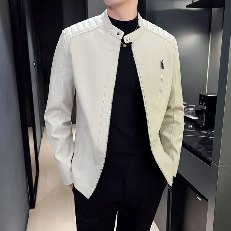 Malcolm | Elegant leather jacket