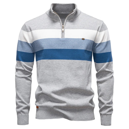 Nicholas | Stylish pullover with stand-up collar