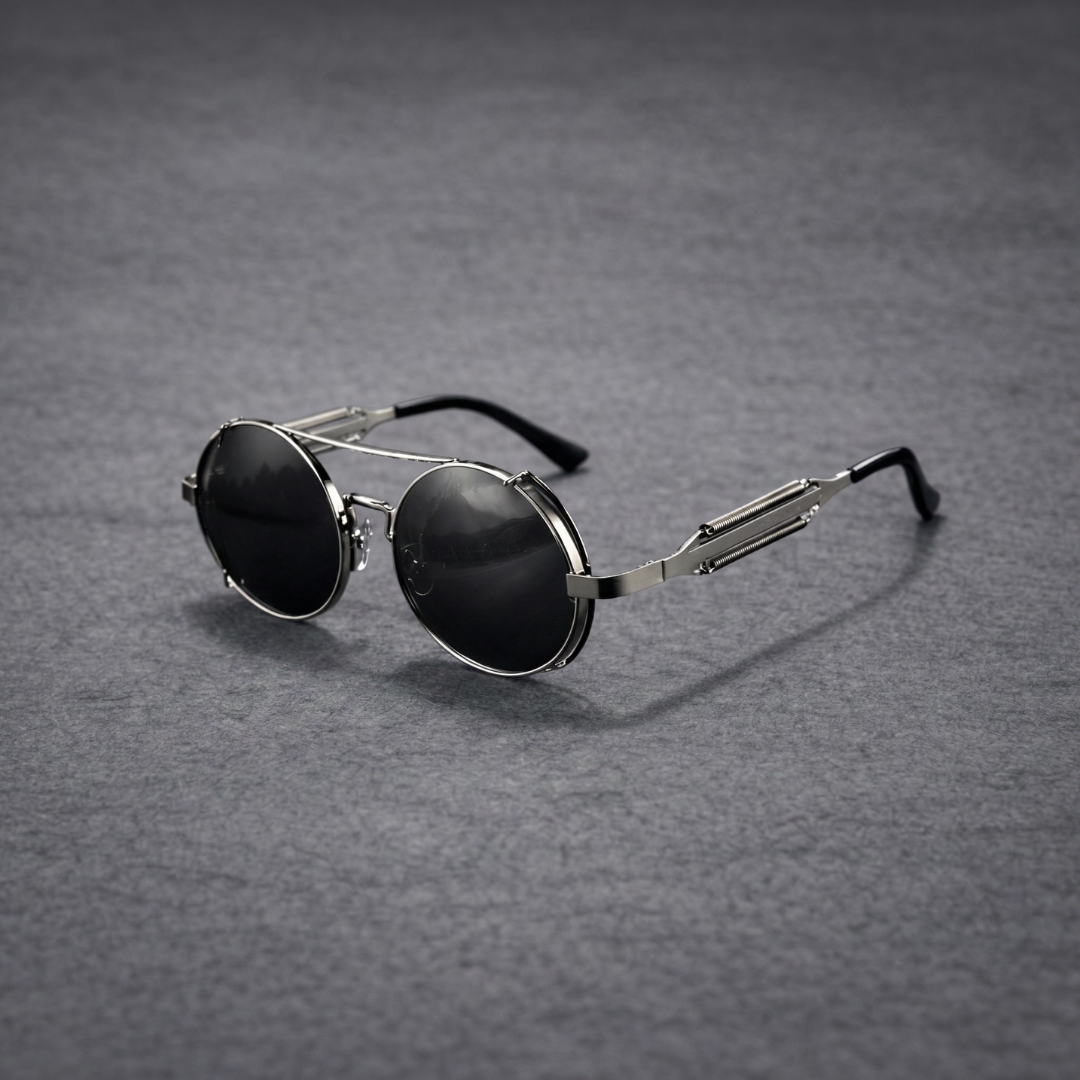 Agent™ | Steampunk Polarized Metal Sunglasses